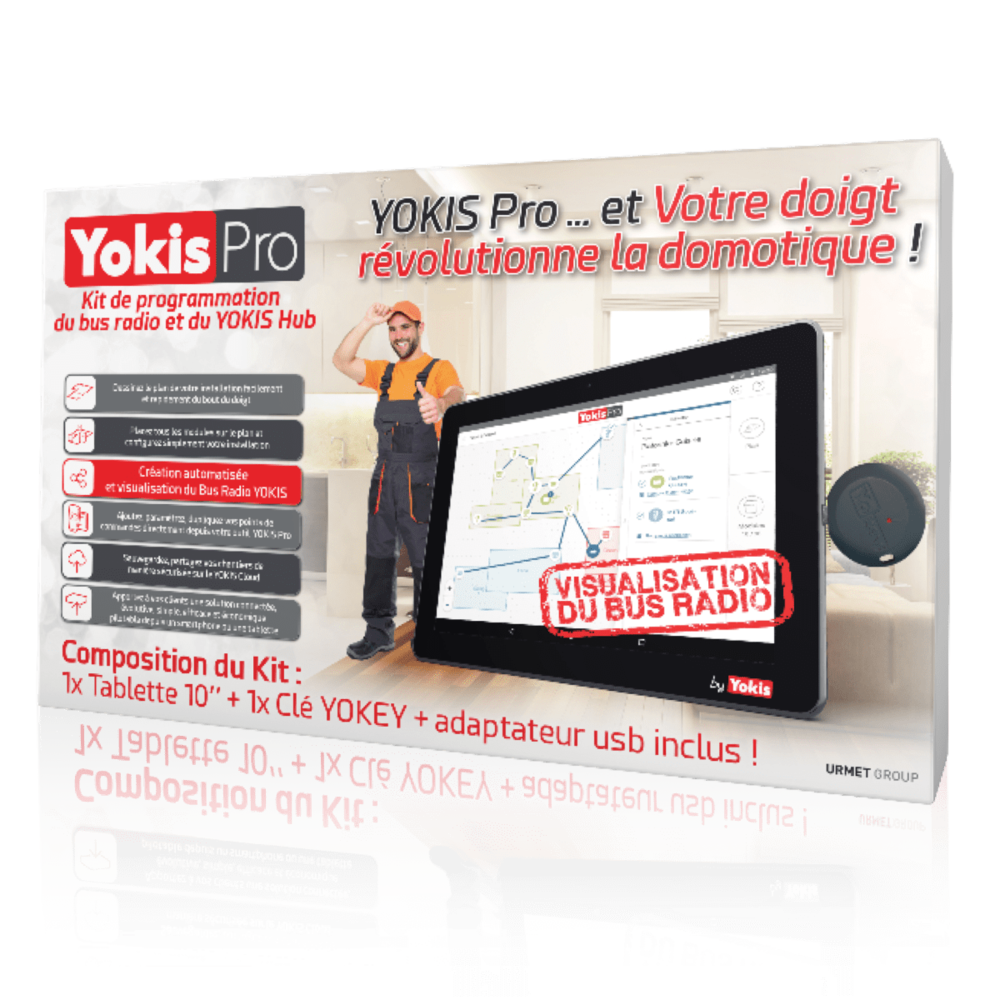 Image du produit Kit de programmation Yokis Pro tablette + Yokey