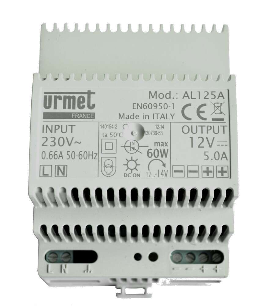 Image du produit Alim 12Vcc/5A Regulée 4 Modules