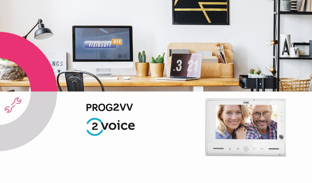 Image du produit Prog Moniteur Video 2Voice