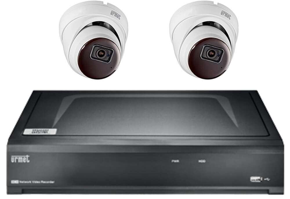 Image du produit Kit Ip 2Camdom+1Nvr Poe