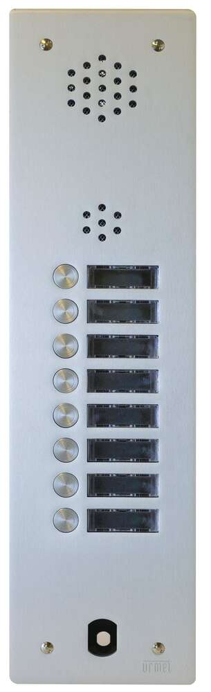 Image du produit Plaque Audio Alu 8 Bp 2 Voice Complete