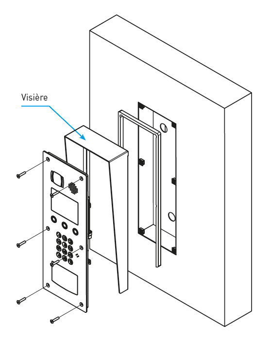 Image du produit Visiere Inox 440X160