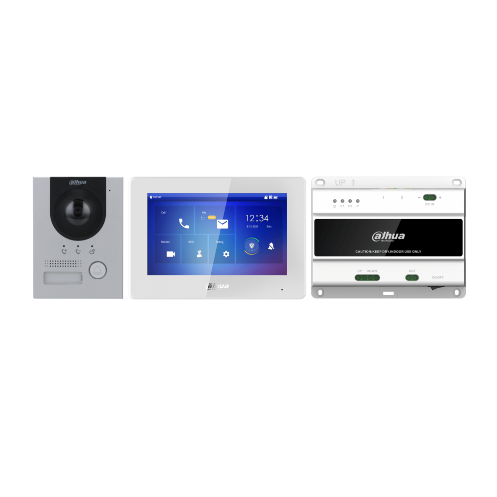 Image du produit Dahua 2Mp Touch 6-ch IP65 IK07 Video Intercom KIT