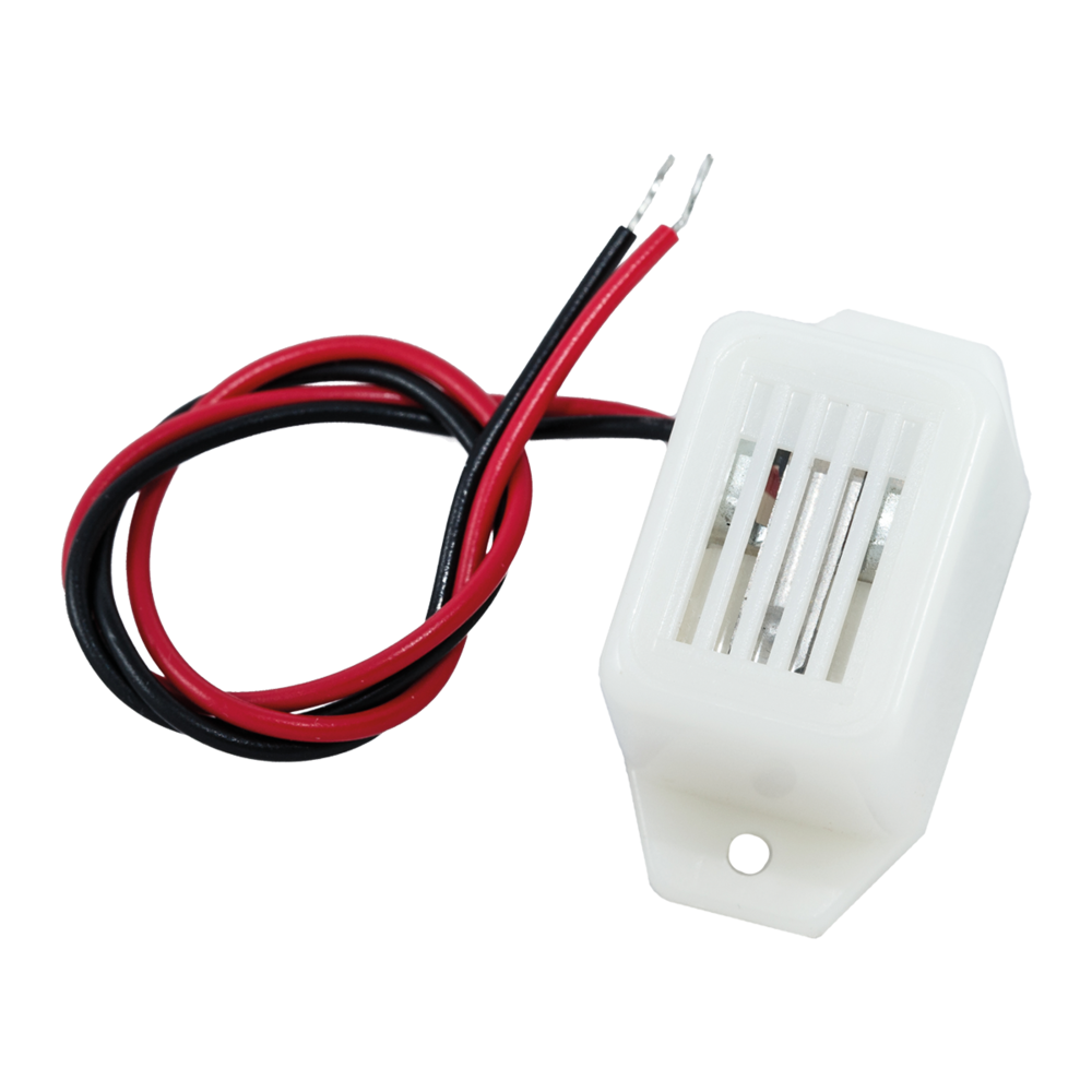 Image du produit Buzzer "sucre" 12V DC 85dB à 30cm 33,5 x 16,7 x 16,5mm