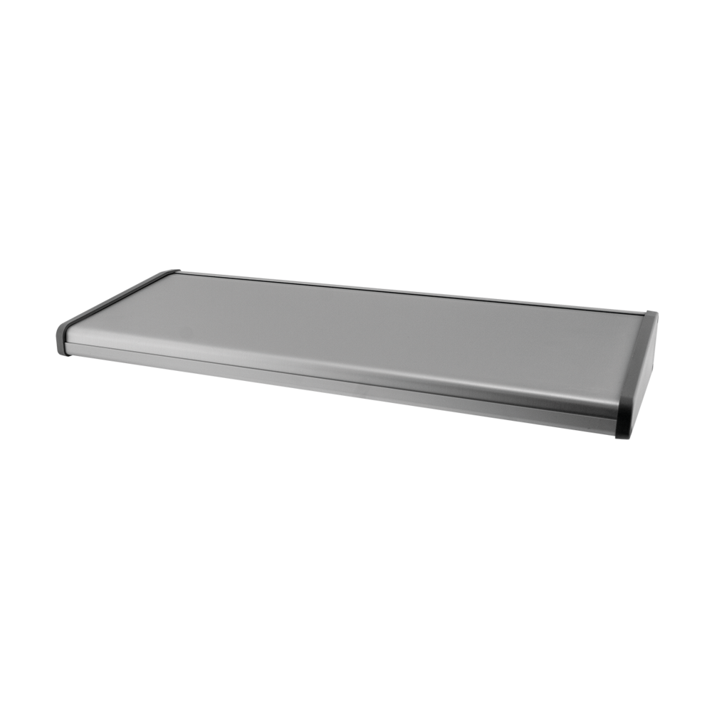 Image du produit Boitier / Pupitre de table alu 1,5 mm / Côtés ABS Gris - 515