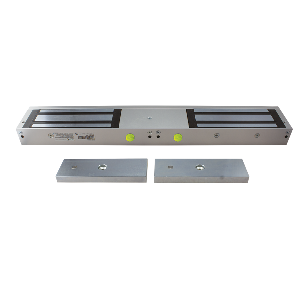 Image du produit Ventouse EM applique 2 x 600 lbs 12/24V DC Contact Hall / LE