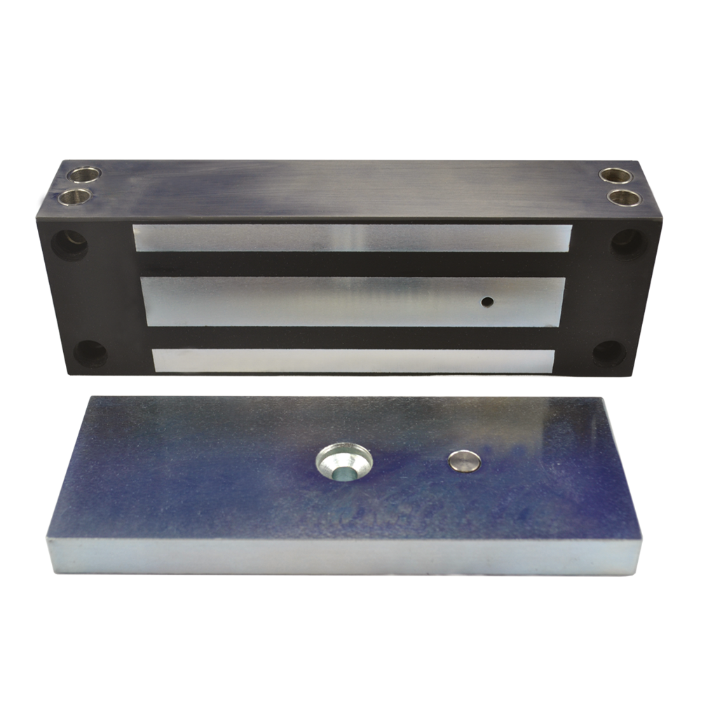 Image du produit Ventouse EM applique IP 67 acier inox 1200 lbs 12/24V DC Con