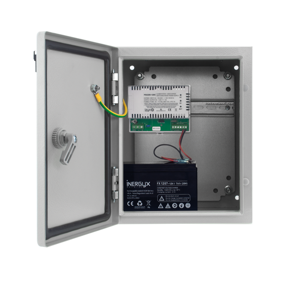 Image du produit Alim. chargeur PSW IP 66 230V AC / 12V DC (13,8V) / 10A / 30