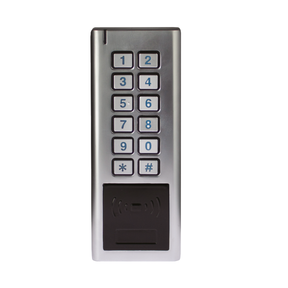 Image du produit Clavier/Lecteur RFID AWK2 Métal IP65 125 KHz EM Wiegand 26 o