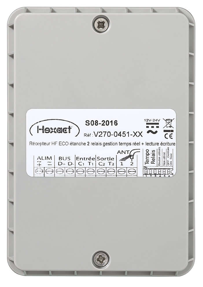 Image du produit Recepteur hf 868mhz hexact avec antenne intégrée