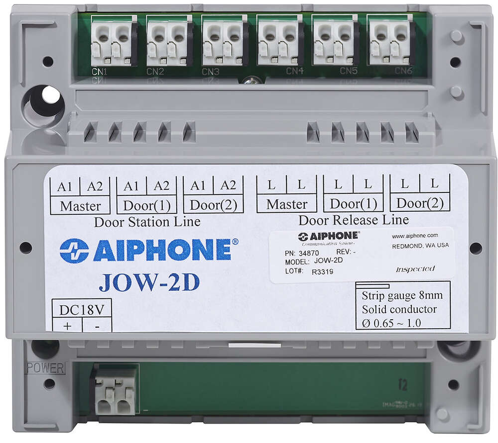 Image du produit Adaptateur pour 2 platines de rue vidéo gamme jo