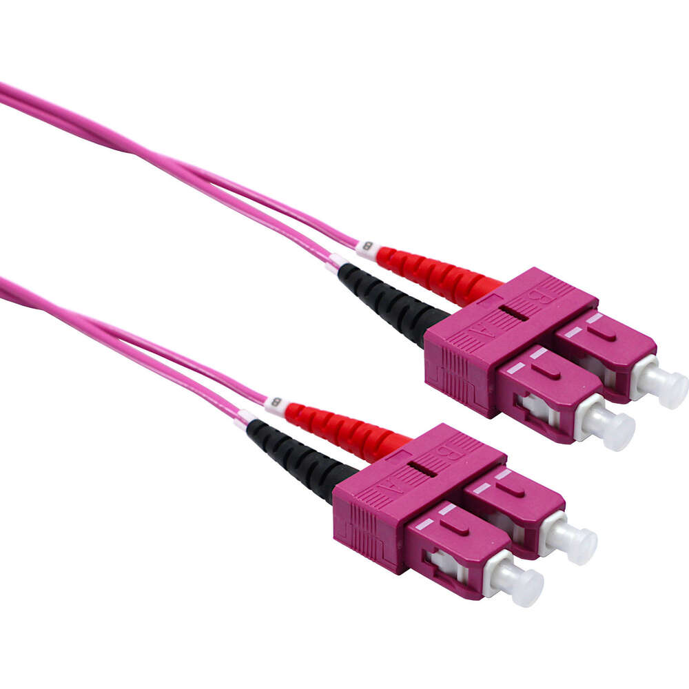 Image du produit OM4 2M SC-SC DUPLEX PATCH LEAD 50/125