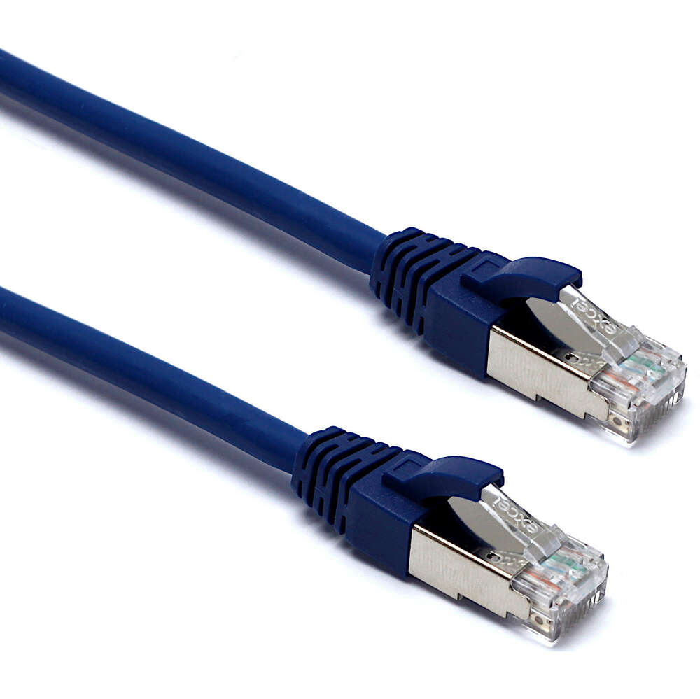 Image du produit EXCEL CAT6A 3M FFTP LSOH PATCH LEAD BLUE