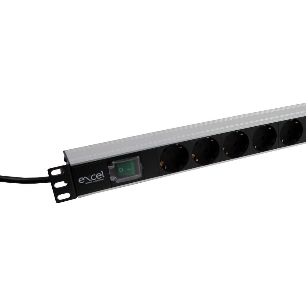 Image du produit EXCEL PDU 8 SCHUKO SOCKET SWIT CHED 16AMP LED INDIC