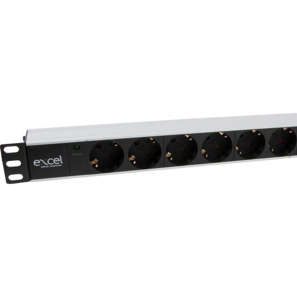 Image du produit EXCEL PDU 6 SCHUKO SOCKET UNSW ITCHED 16AMP LED IND