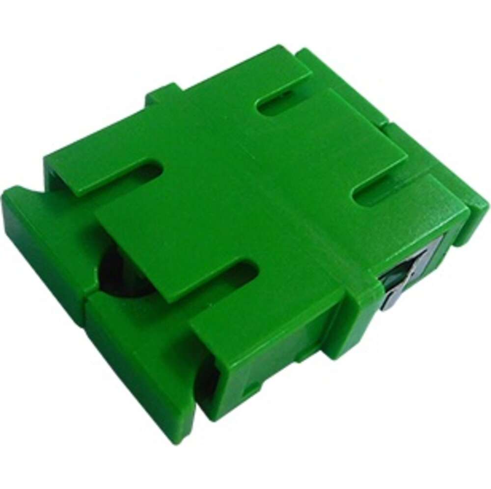 Image du produit ENBEAM SC DUPLEX FLANGELESS APC ADAPTOR GREEN