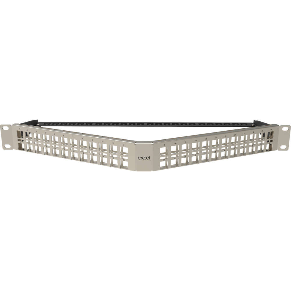 Image du produit Excel 48 Port Keystone V Patch Panel Frame STP SL