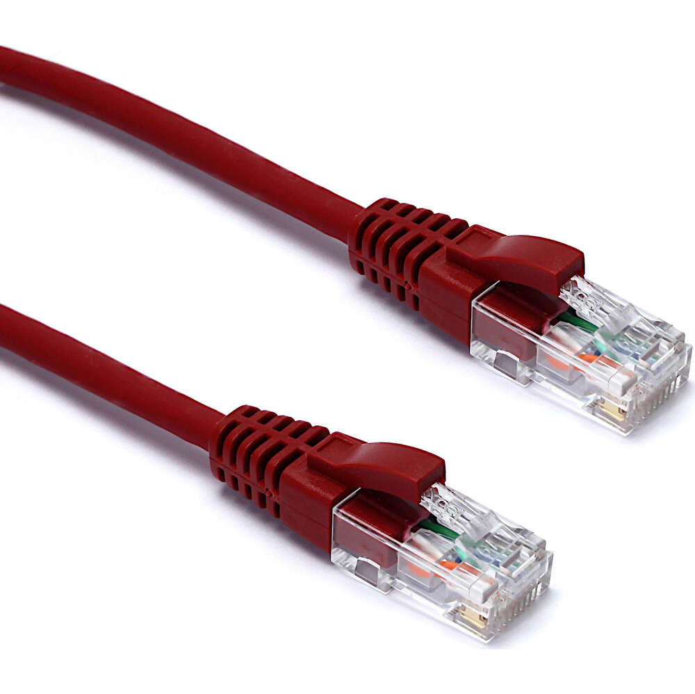 Image du produit Excel Cat6 P/Lead U/UTP LSOH Blade 0.5 m Red PK10