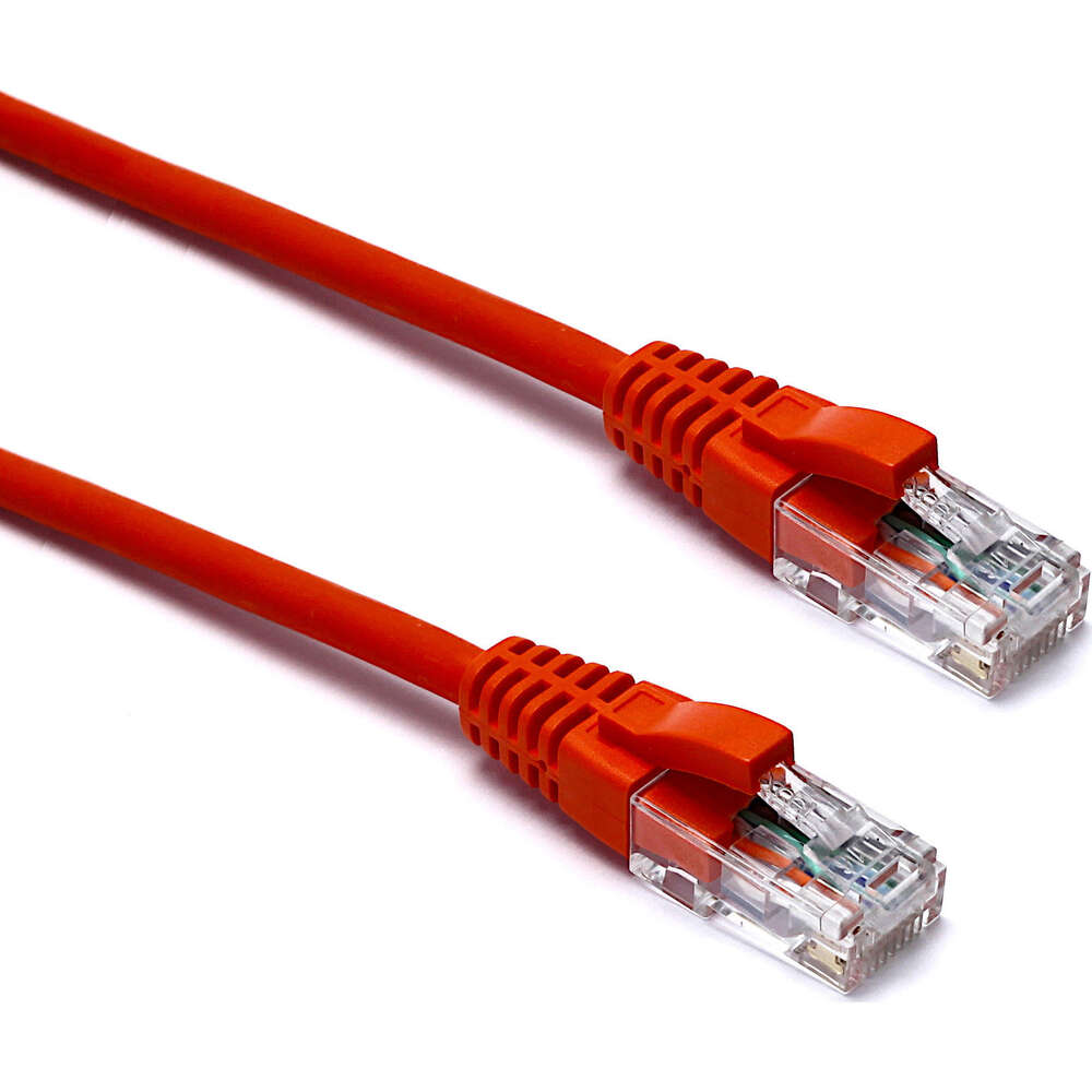 Image du produit EXCEL CAT6 0.3M UUTP LSOH PATCH LEAD ORANGE PK10