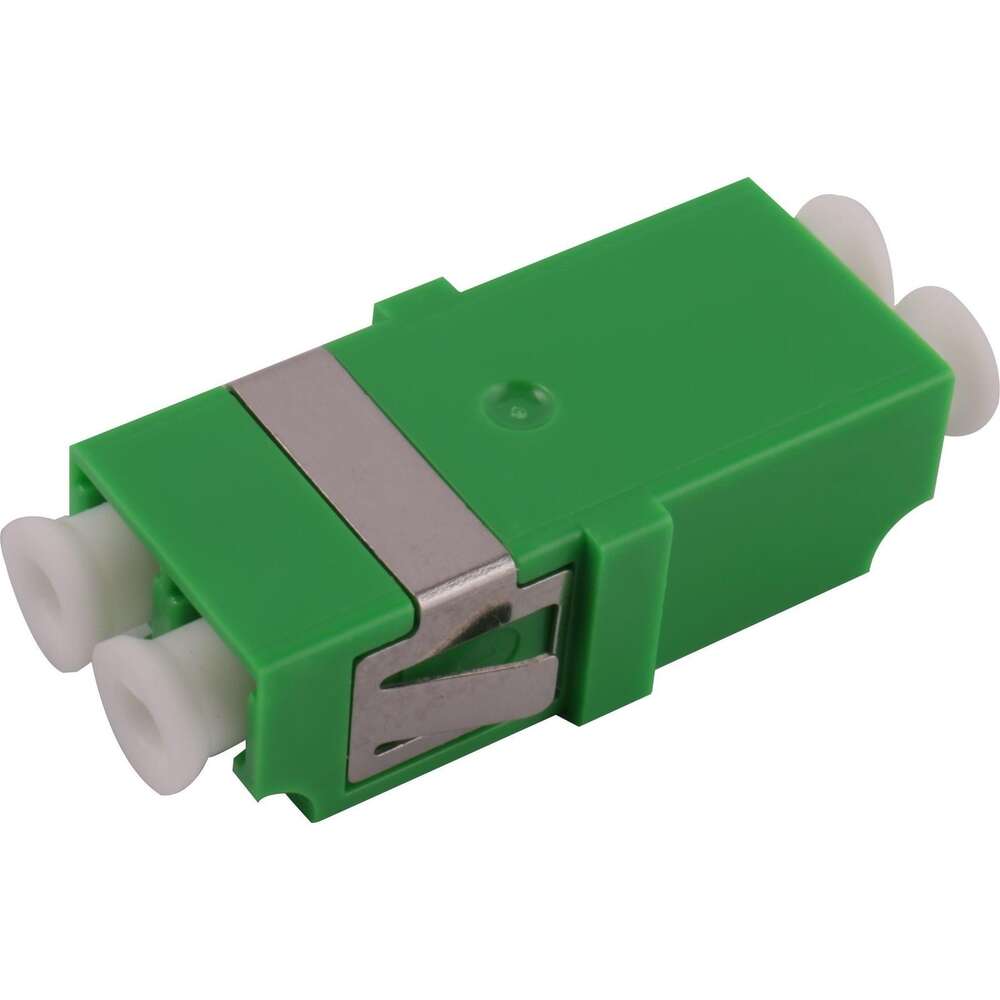 Image du produit ENBEAM LC DUPLEX FLANGELESS APC ADAPTOR-GREEN PK6