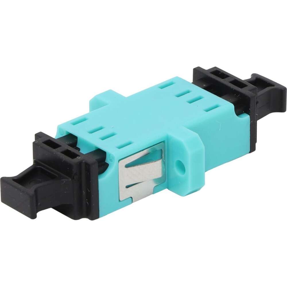 Image du produit ENBEAM LC DUPLEX ADAPTOR MULTIMODE AQUA PK6