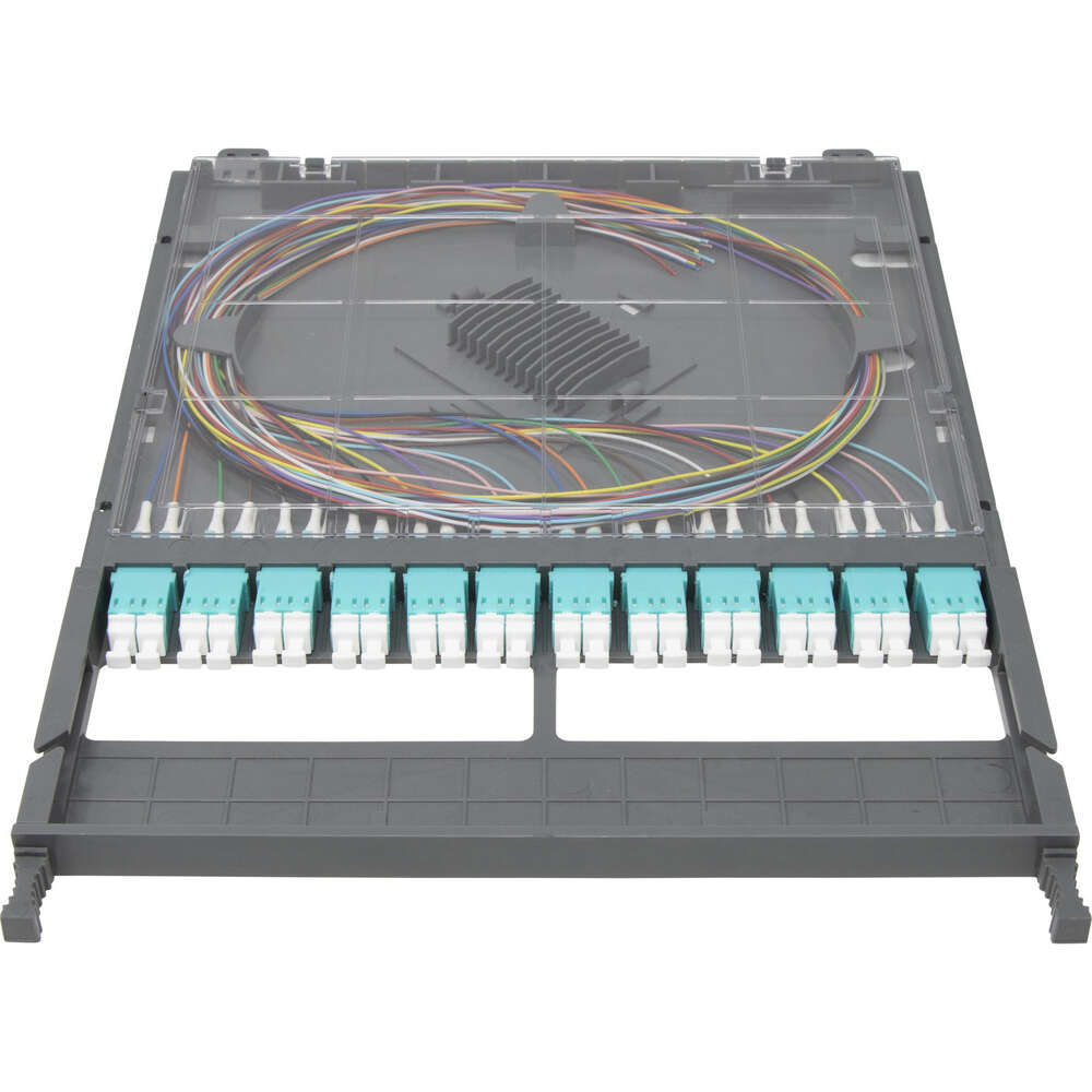 Image du produit ENBEAM HD 12 PORT-24F-LC DPX-OM3 CASSETTE+P/TAILS