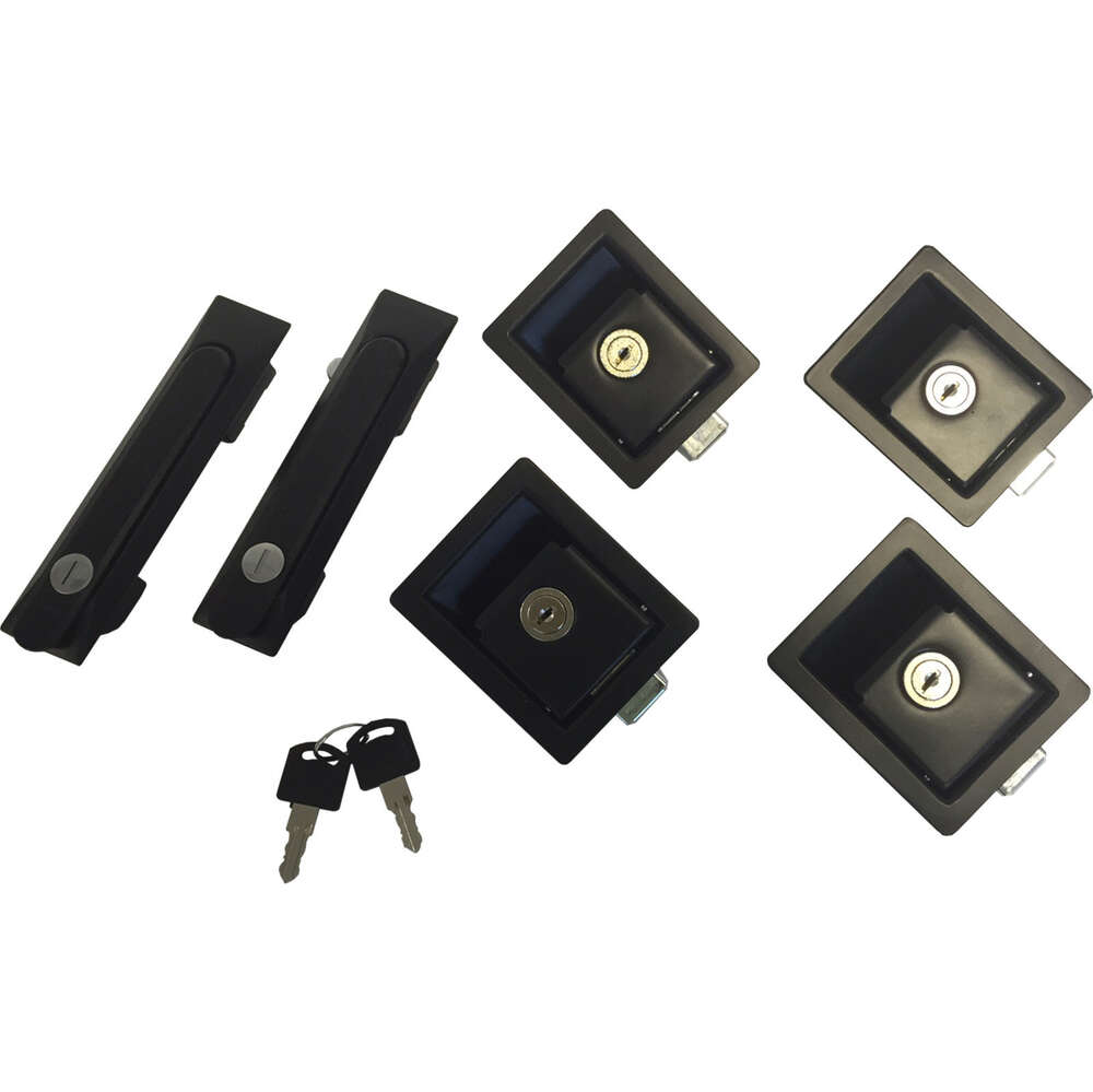 Image du produit Exl ENV SR unique lock set-2x hndl 4x sd.pnl locks