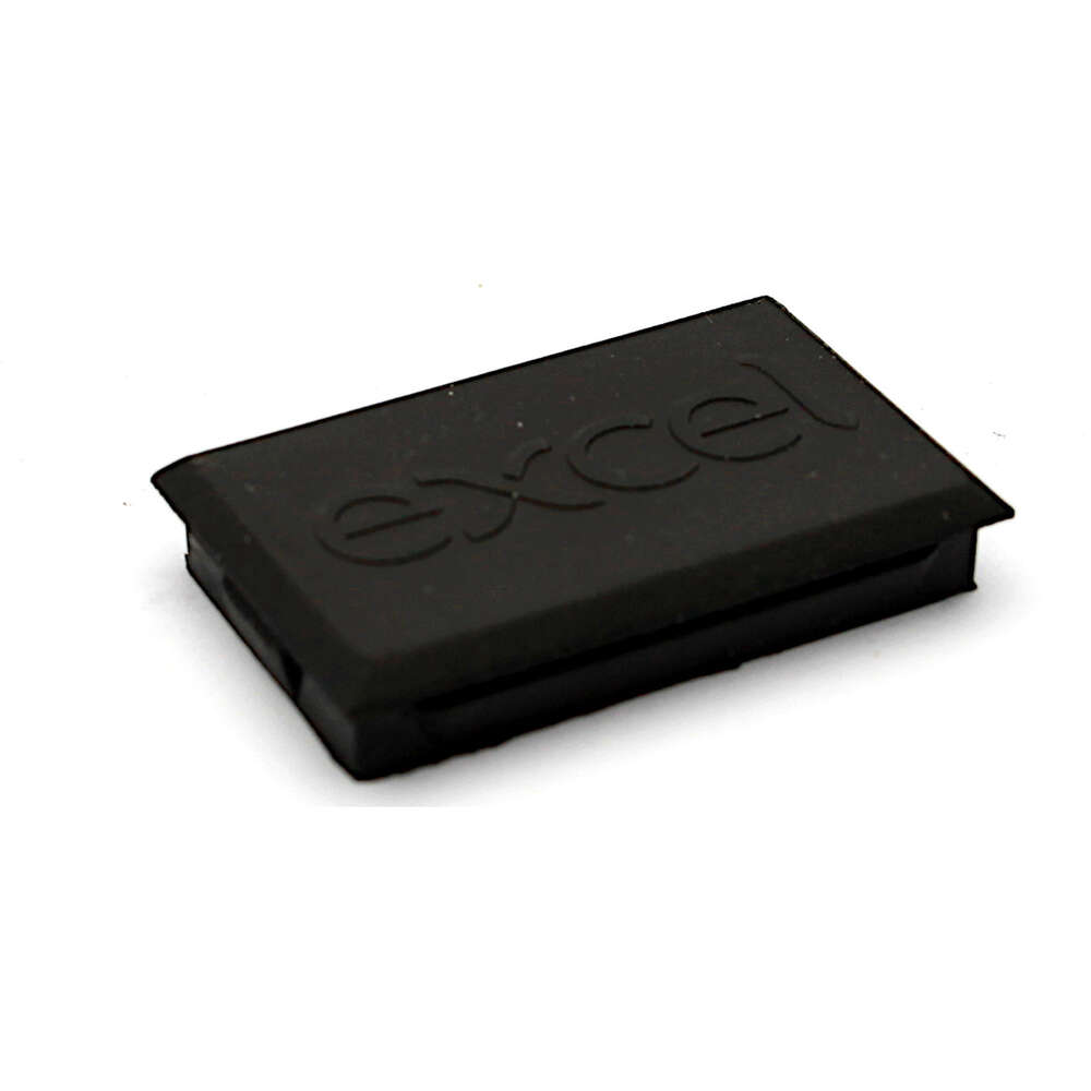 Image du produit EXCEL LJ6C BLANK-BLACK RUBBER PACK OF 10