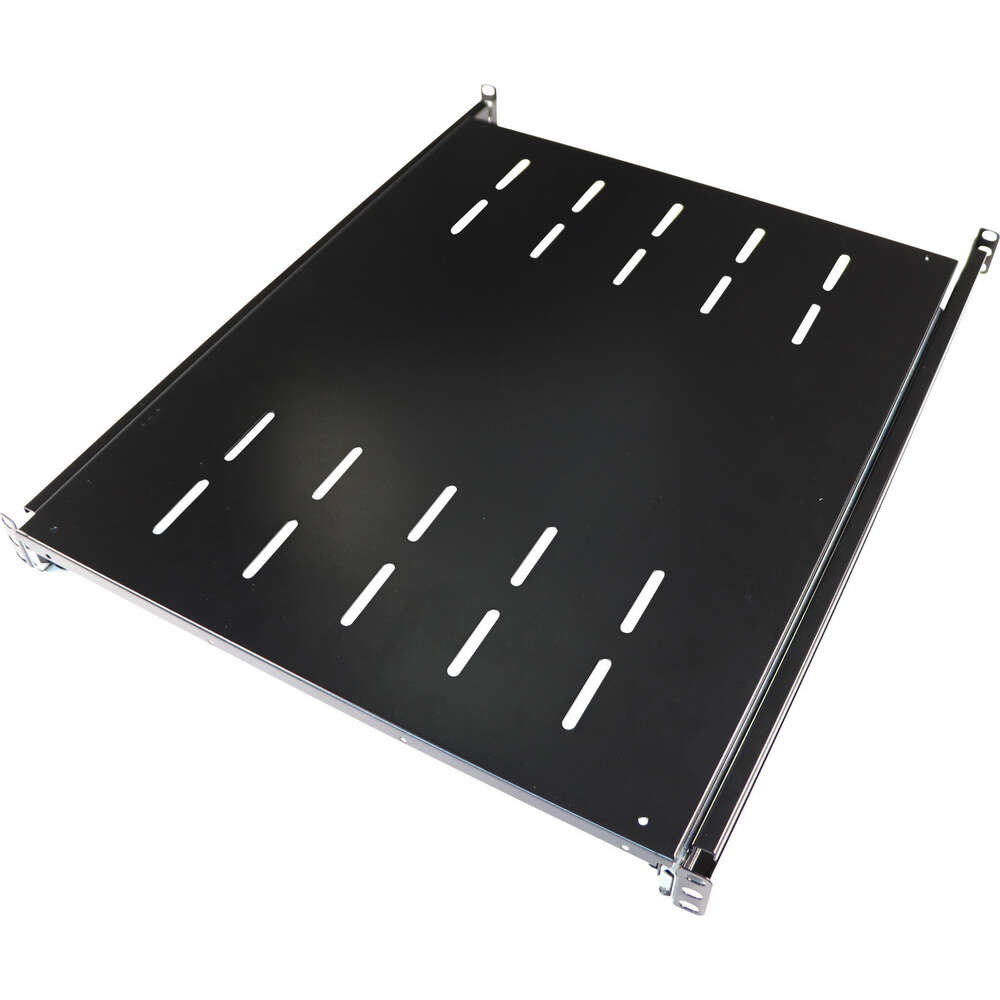 Image du produit ETAGERE COULISSANTE POUR BAIE 1000MM PROFONDEUR NOIR