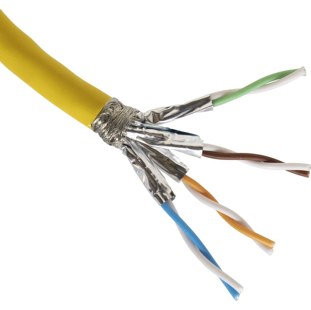 Image du produit EXCEL CAT7A SFTP 1000MHZ CABLE RL500M - YELLOW Dca