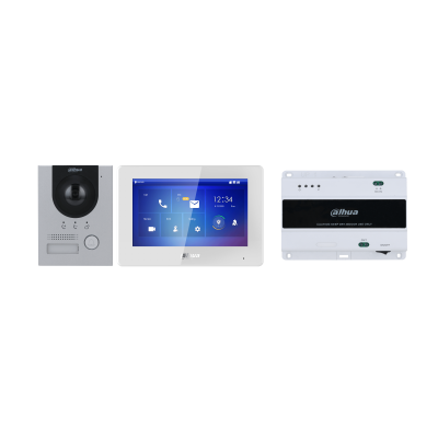 Image du produit Dahua 2Mp Touch 6-ch IP65 IK07 Video Intercom KIT