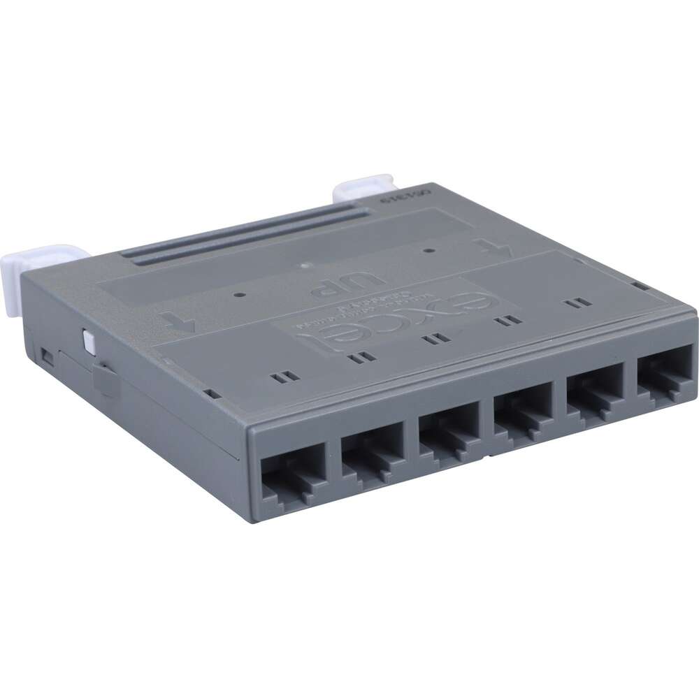 Image du produit EXCEL CASSETTE 6 PORT CAT6 NON BLINDÉ