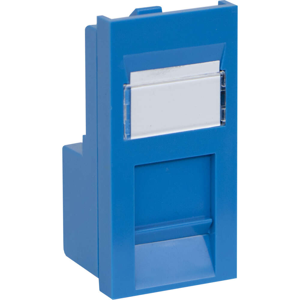 Image du produit Excel Cat5e RJ45 UTP Low Profile Module Blue