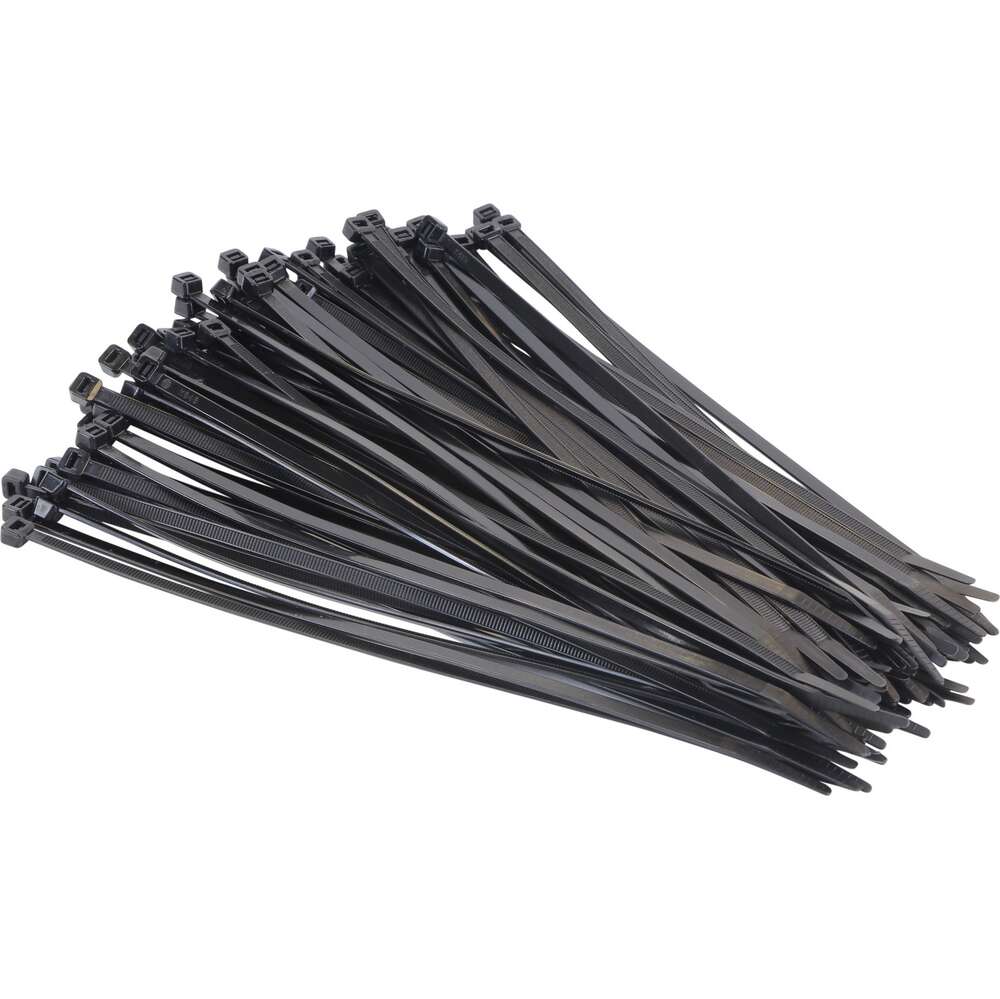 Image du produit EXCEL CABLE TIE 3.6mm X 250mm BLACK (STD PK 100)