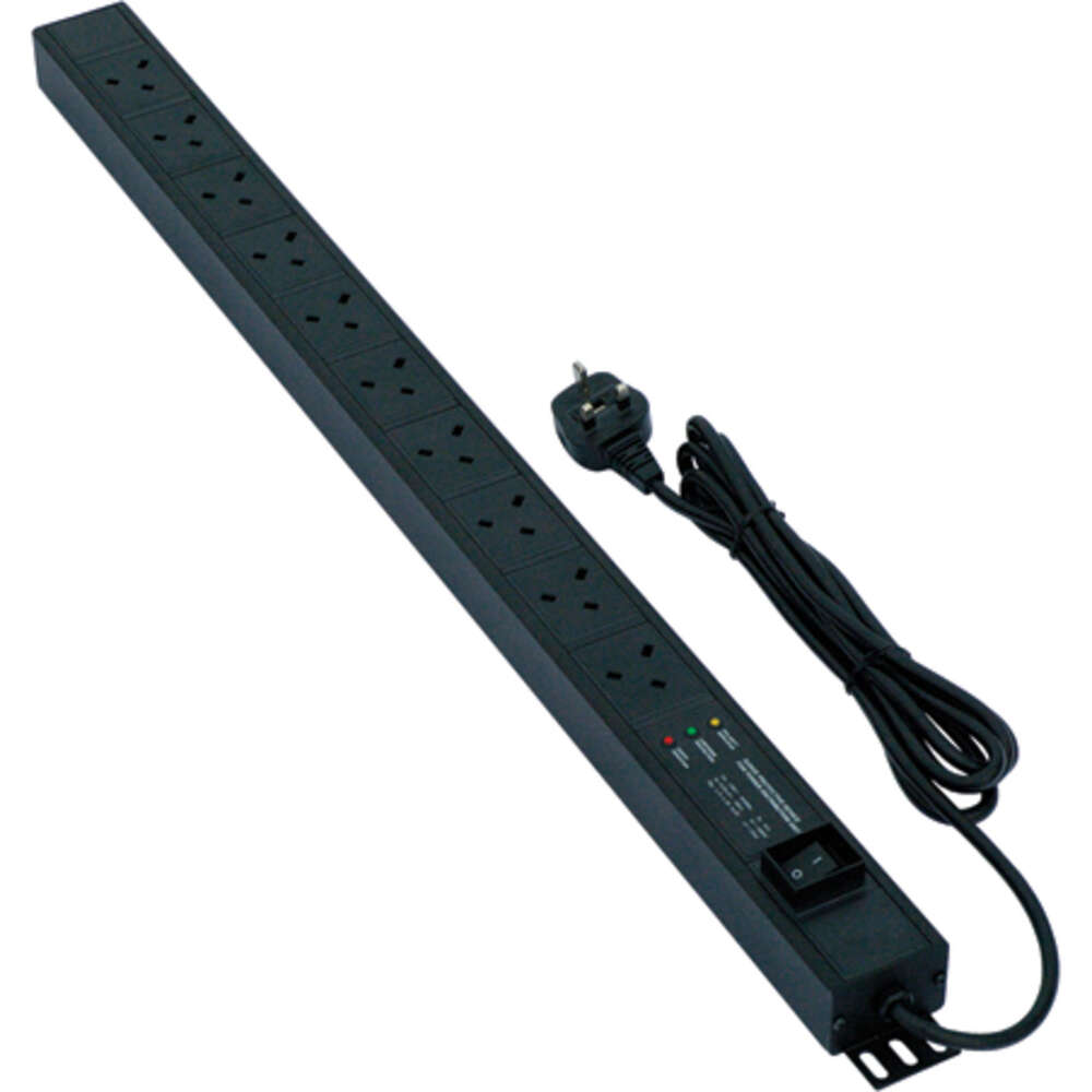 Image du produit EXCEL 10-WAY POWER STRIP VERTICAL - FILTERED