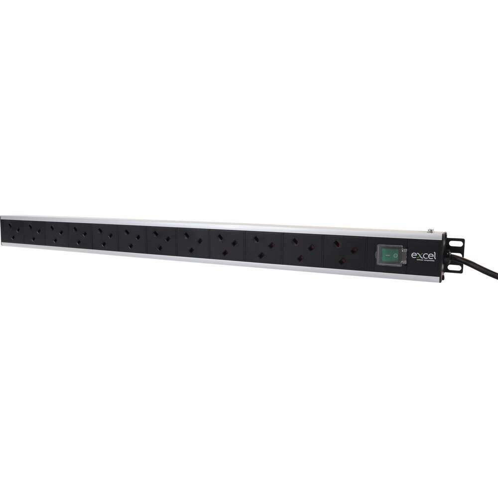 Image du produit EXCEL 12-WAY POWER STRIP VERTICAL