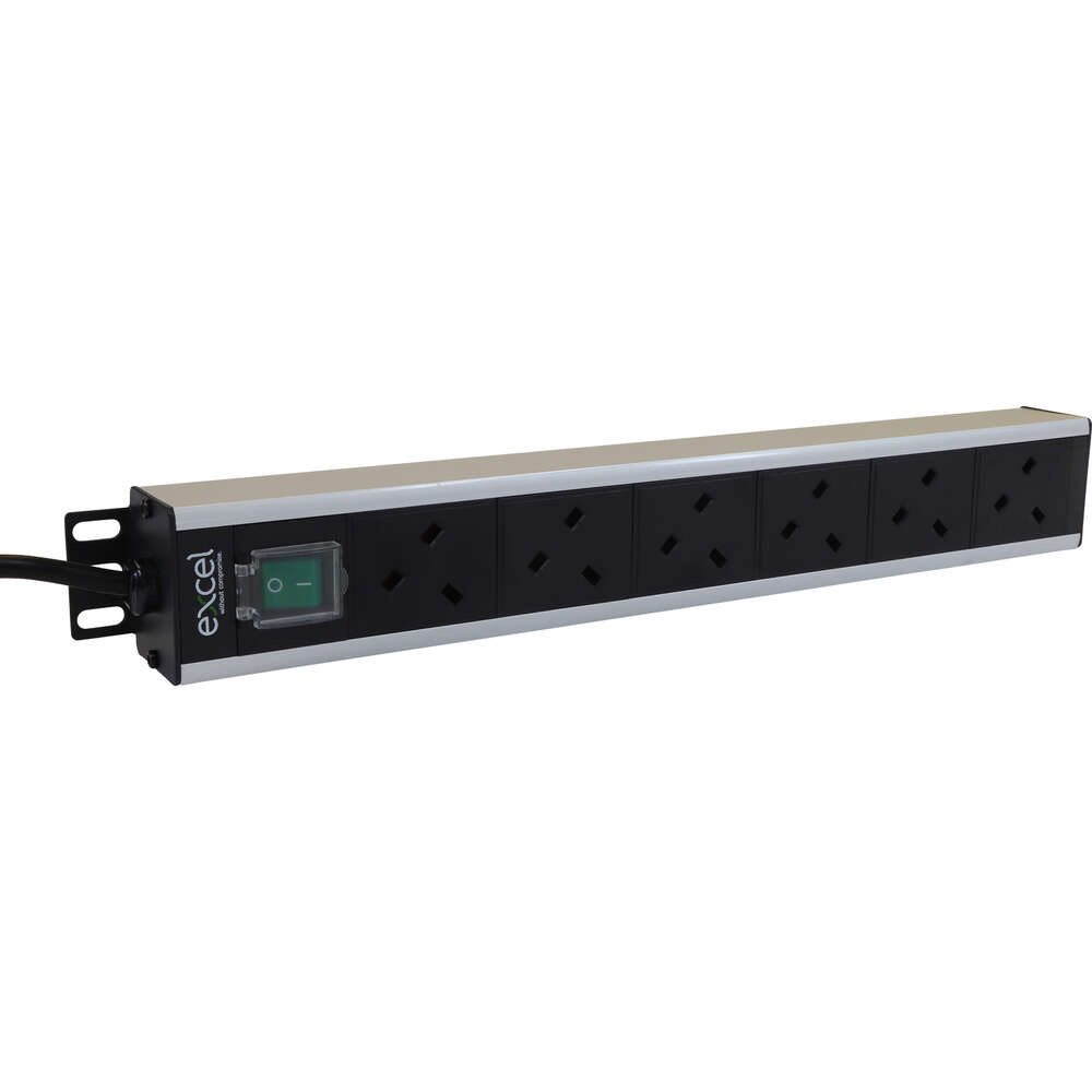 Image du produit EXCEL 6-WAY POWER STRIP VERTICAL