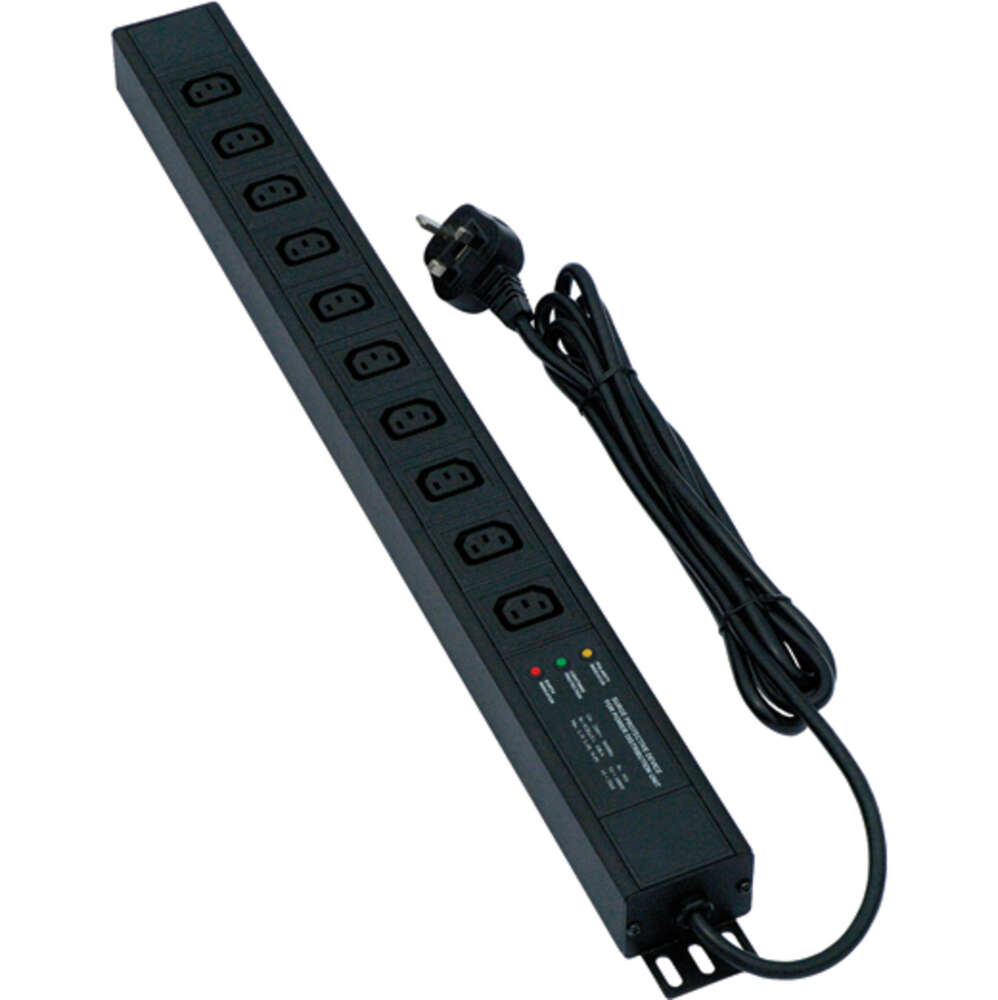 Image du produit EXCEL 6-WAY IEC320 H/MOUNT PDU FILT NON-SWTD 13AMP