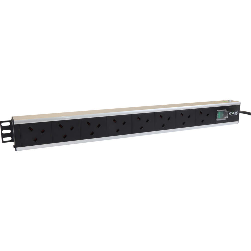 Image du produit EXCEL 8-WAY POWER STRIP VERTICAL