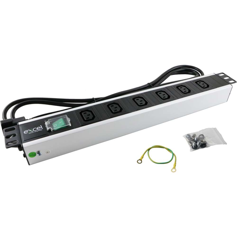 Image du produit EXCEL 6-C13 HORIZONTAL SWITCHE D PDU - C14 INPUT