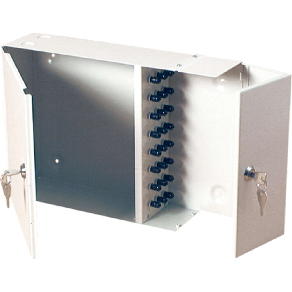 Image du produit 12 PORT ST 2 DOOR LOCKABLE PAT CH BOX - LOADED