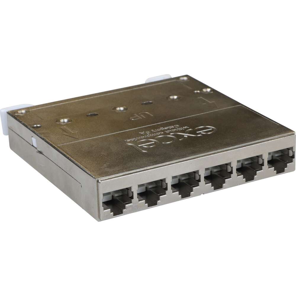 Image du produit MODULE BLINDE CAT 6A 6 PORTS N BLINDÉ