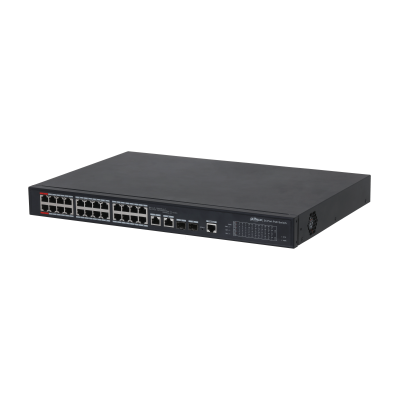 Image du produit 26-Port Managed Desktop Switch with 24-Port PoE