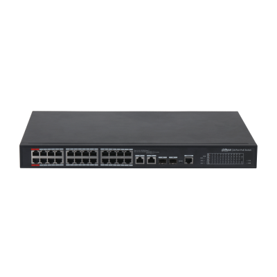 Image du produit 26-Port Managed Desktop Switch with 24-Port PoE