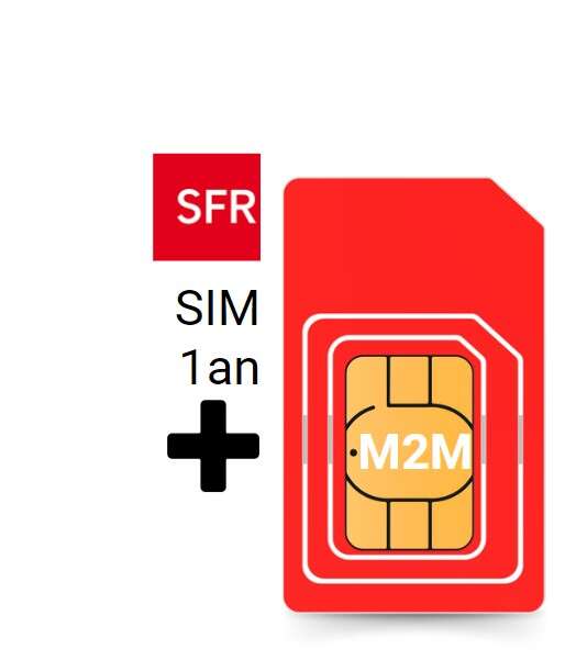 Image du produit CARTE SIM SFR 12 MOIS PLUS