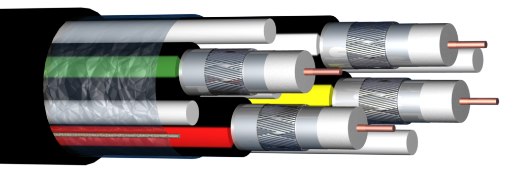 Image du produit 4 X 17 PAtC Class A - 3GHz Bob. bois 100 M