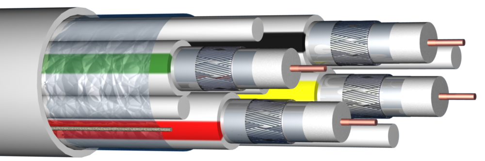 Image du produit 4 X 17 VAtC Class A - 3GHz Bob. bois 100 M