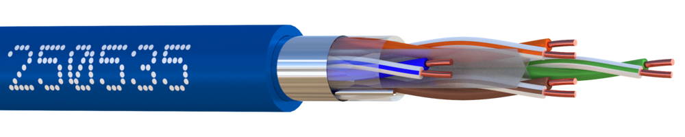 Image du produit F/UTP CAT6 LSZH Bob. bois 100 M