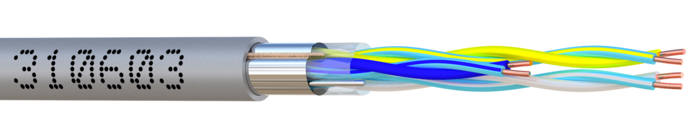 Image du produit SYT+/LY6ST 03P AWG24 Bob. bois 500 M