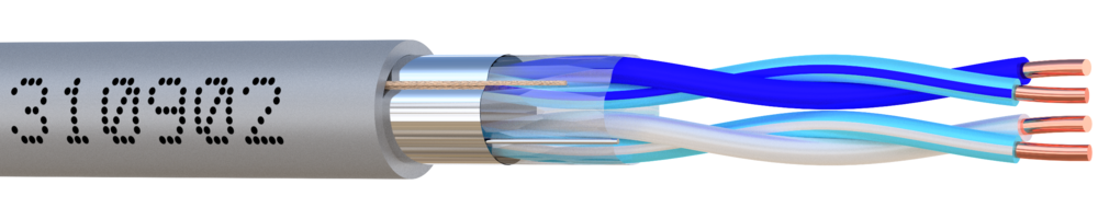 Image du produit SYT+/LY9ST 02P AWG20 Bob. bois 500 M